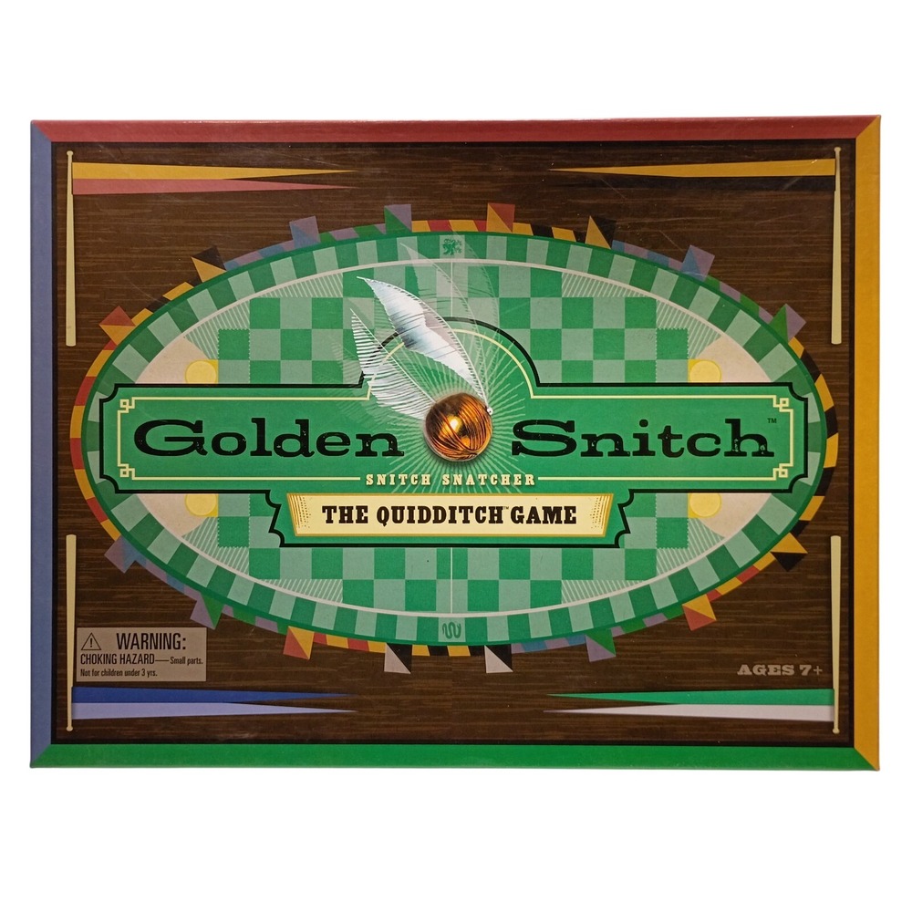 Mattel Golden Snitch Snatcher The Quidditch Board Game Complete Excellent